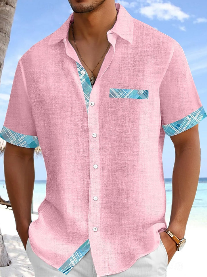 Alohadaddy® Basic Solid Hawaiian Men&