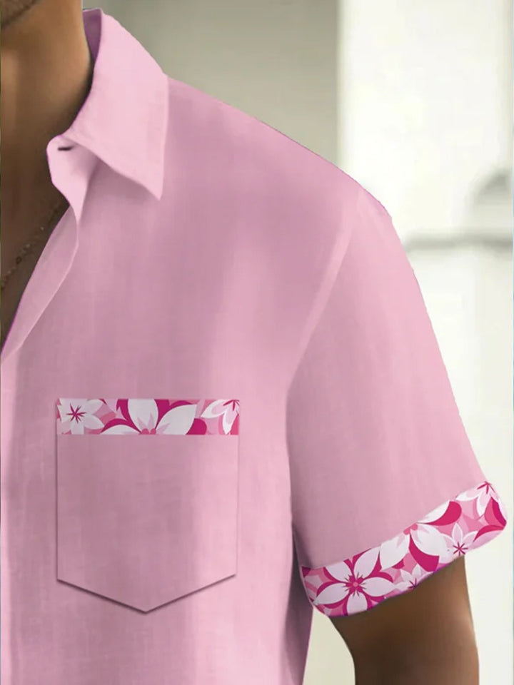 Alohadaddy® Basic Solid Hawaiian Men&