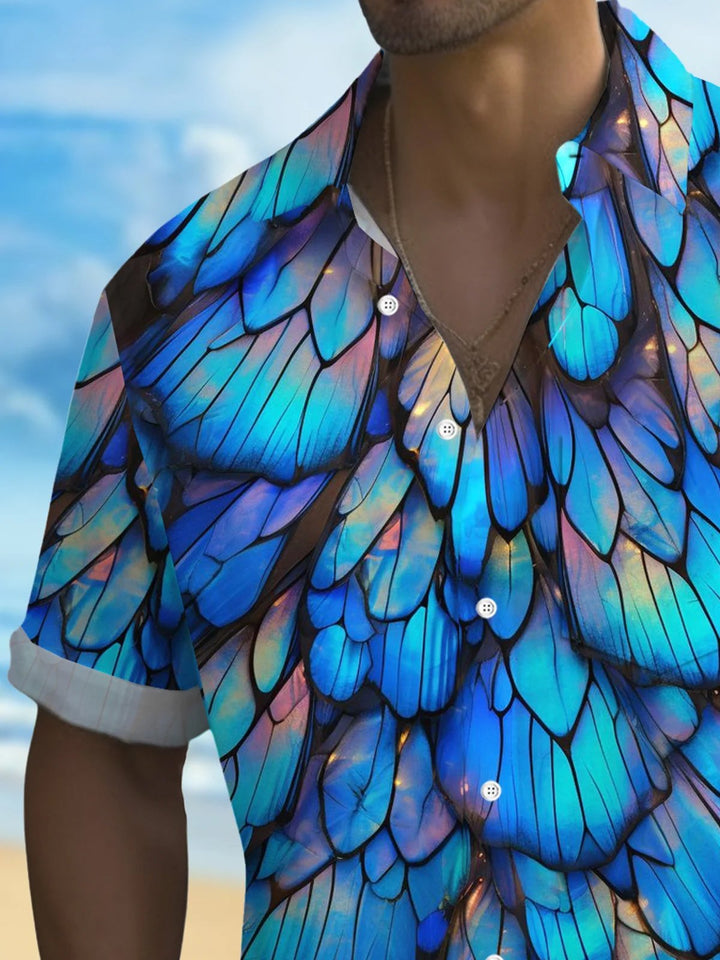Alohadaddy® Retro Geometric Abstract Art 3D Printed Men&