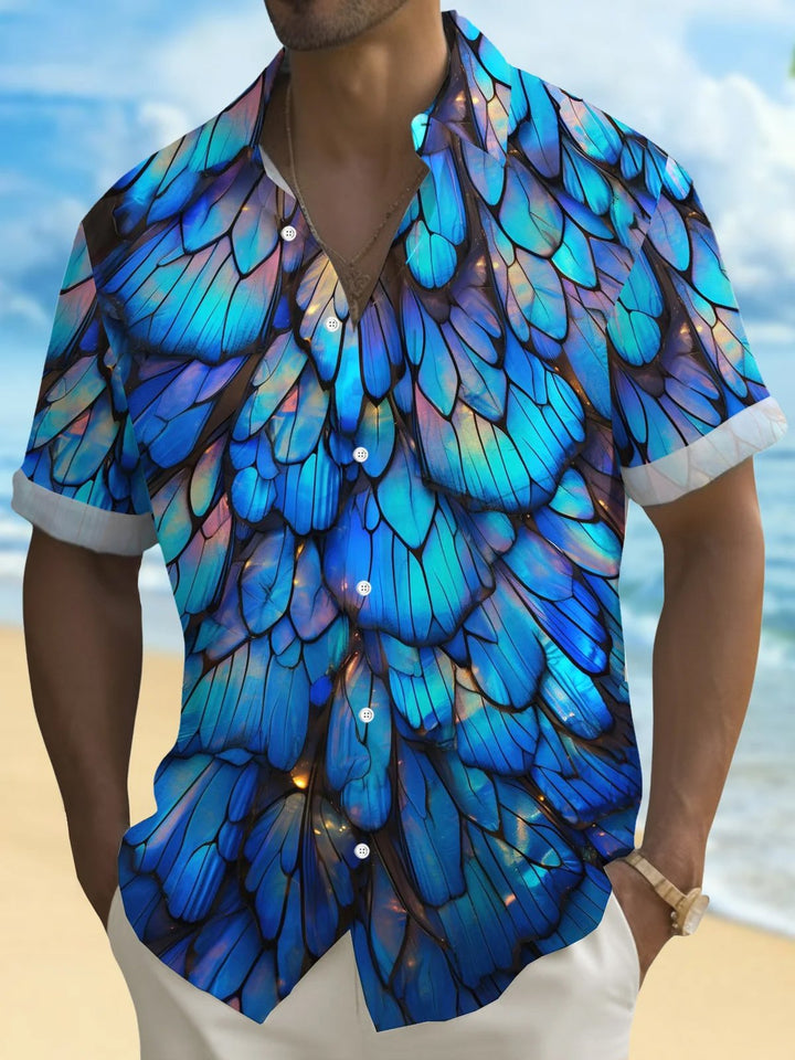 Alohadaddy® Retro Geometric Abstract Art 3D Printed Men&
