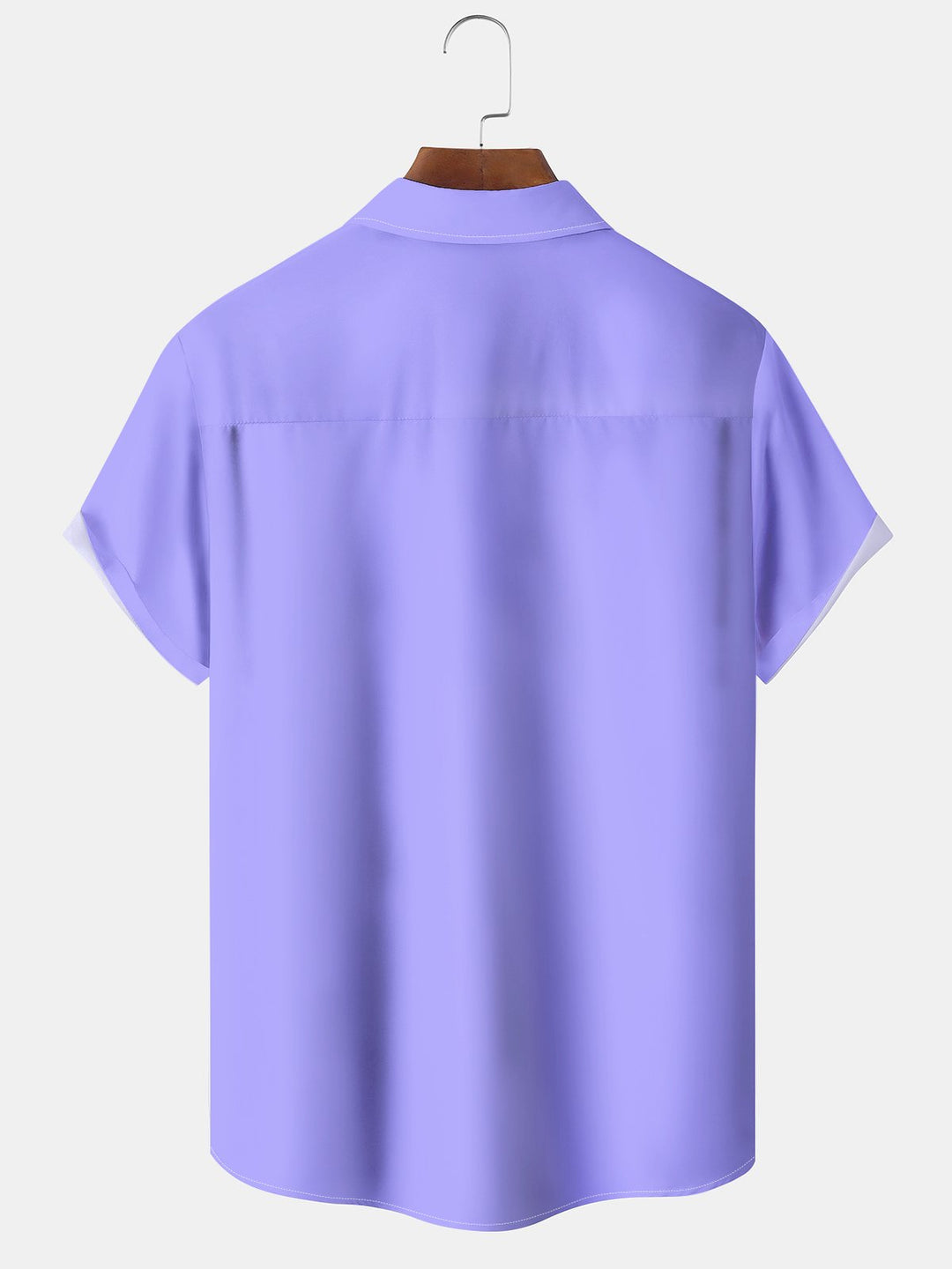 Alohadaddy® Hawaiian Coconut Tree Tropical Flamingo Bowling Pocket Shirt