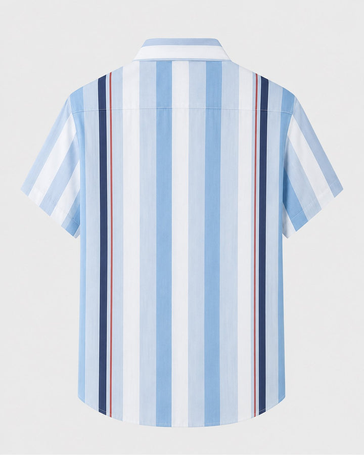 Alohadaddy® Basic Geometric Striped Men&