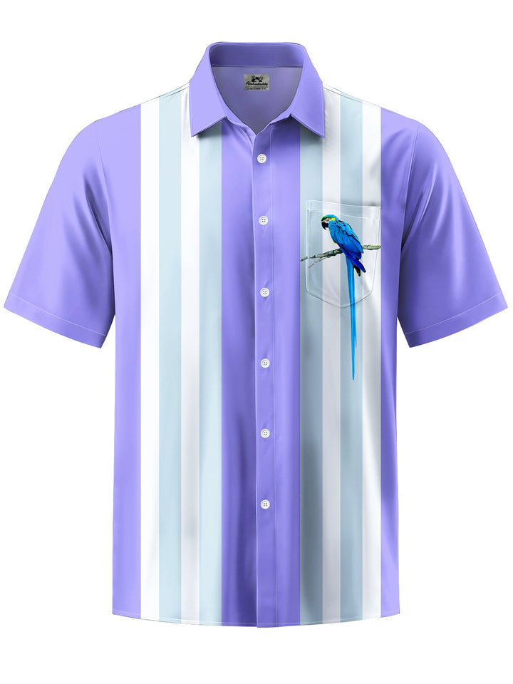 Alohadaddy® Hawaiian Parrot Print Men&