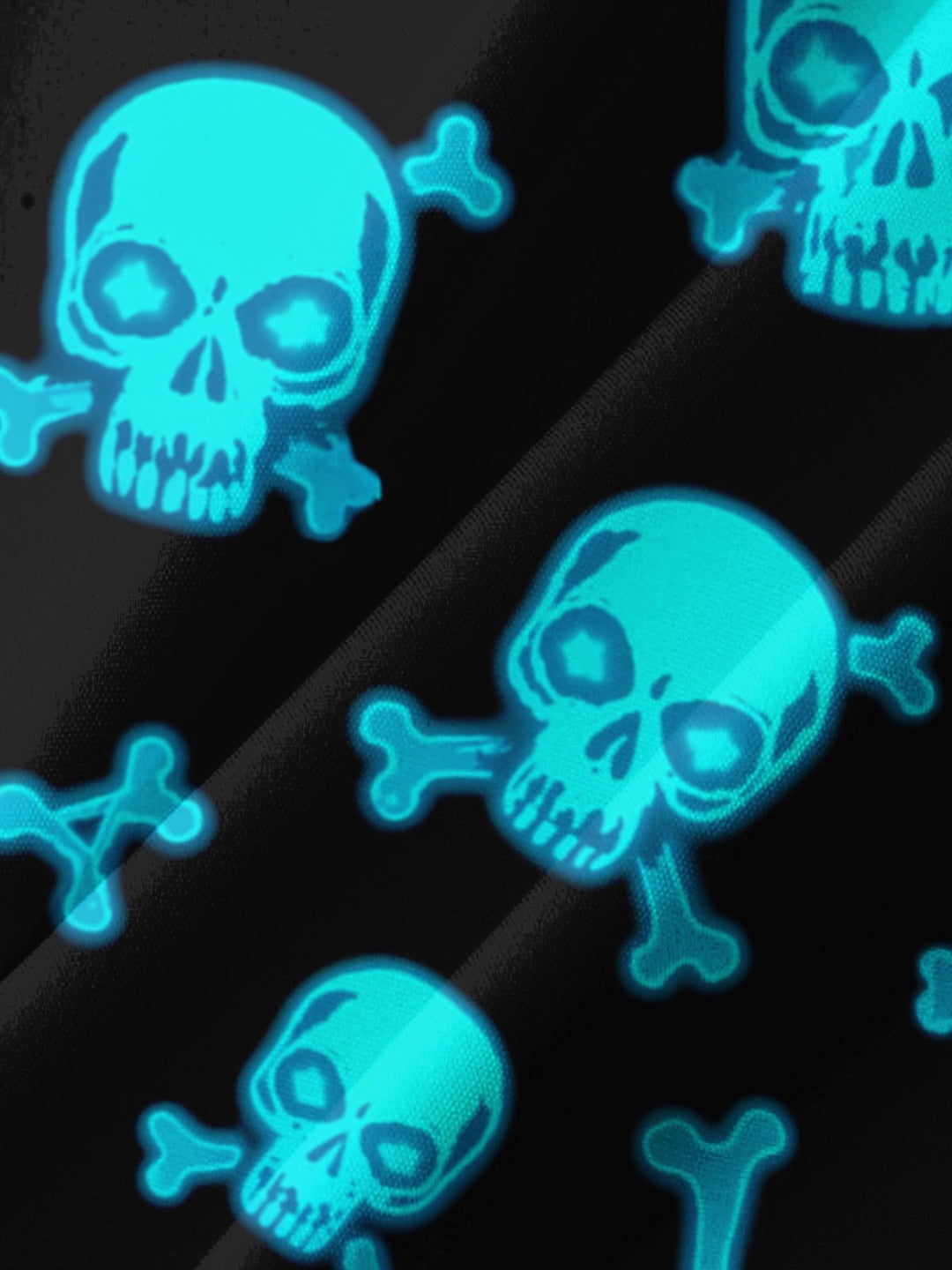 Alohadaddy® Vintage Skull Print Gradient Men&