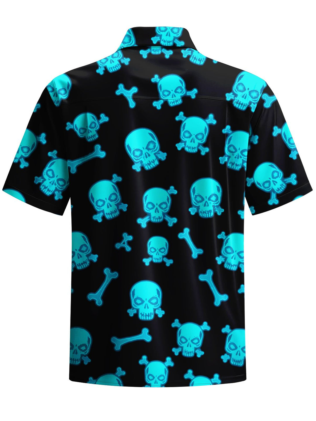 Alohadaddy® Vintage Skull Print Gradient Men&