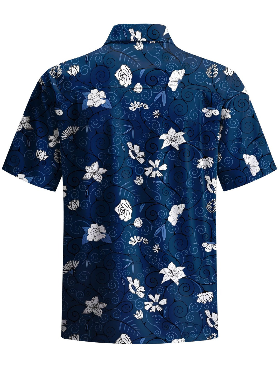 Alohadaddy® Hawaiian Floral Geometric Print Men&