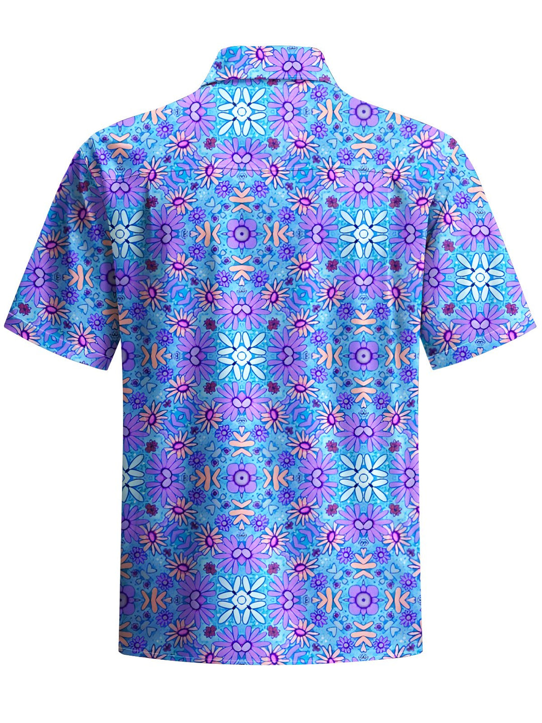Alohadaddy® Retro Abstract Geometric Gradient Men&