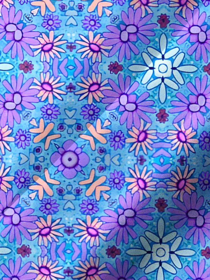 Alohadaddy® Retro Abstract Geometric Gradient Men&