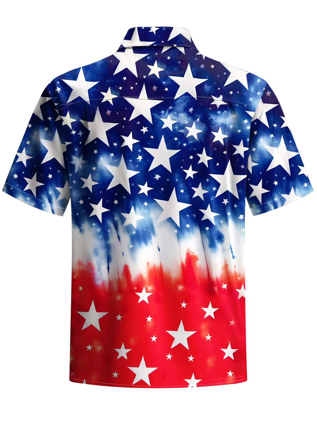 Alohadaddy® Holiday Independence Day Five-Pointed Star Gradient Men&