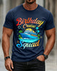 Alohadaddy® Birthday Cruise Vintage Short-Sleeve T-Shirt