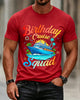 Alohadaddy® Birthday Cruise Vintage Short-Sleeve T-Shirt