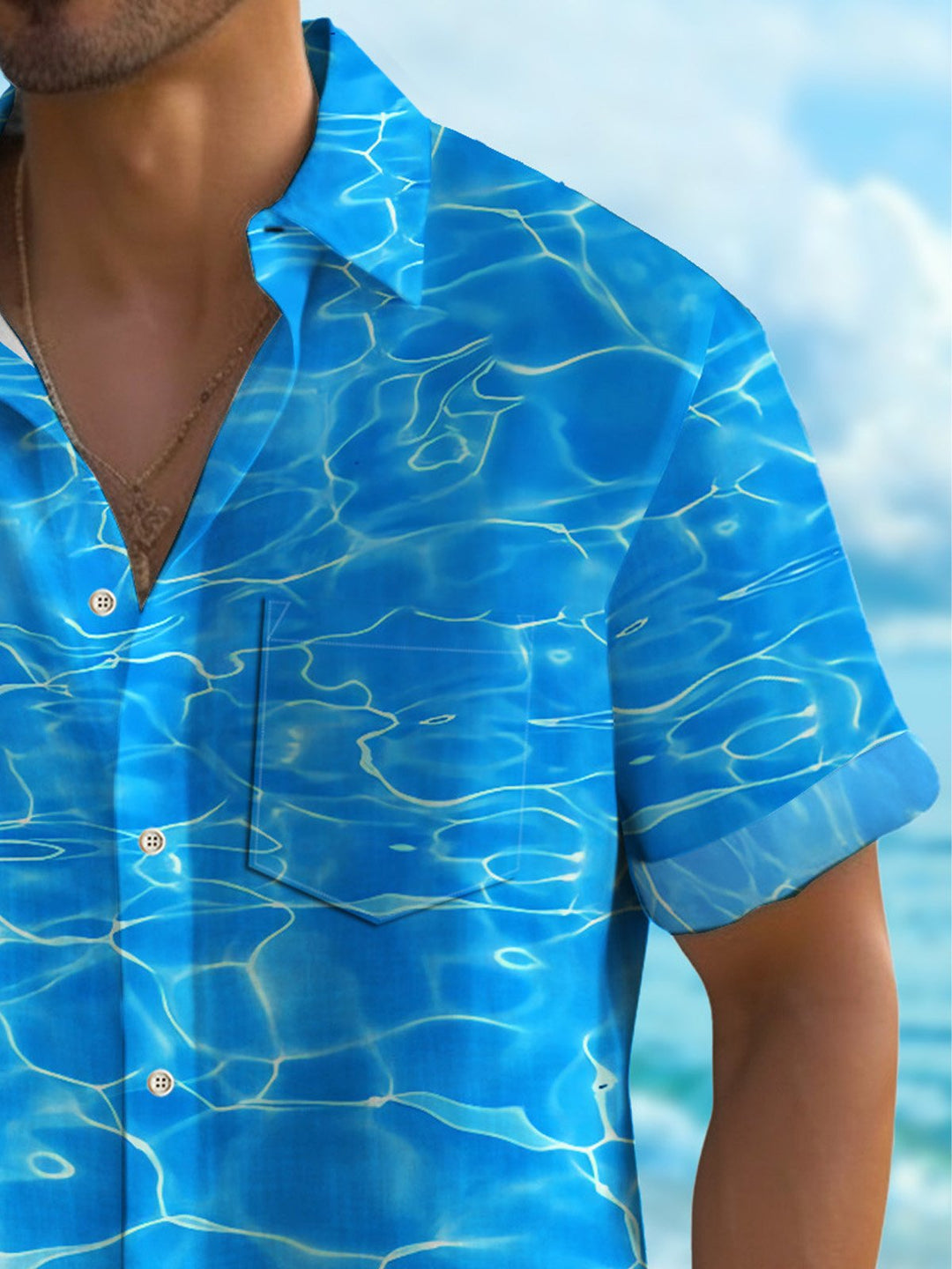 Alohadaddy Abstract Water Wave Men&