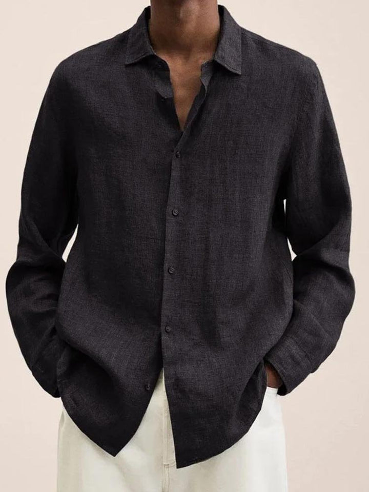 Cotton-Blend Basic Series Shirts &amp; Tops