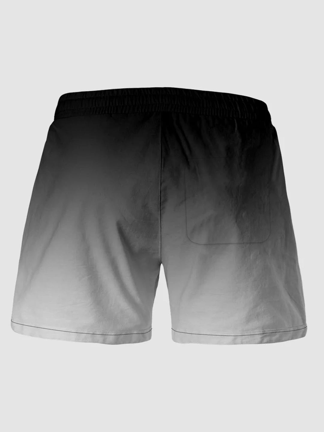 Bañador de playa para hombre con estampado de árboles de coco en degradado hawaiano de Alohadaddy