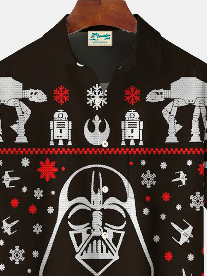 Alohadaddy Christmas Holiday Graphic War 3D Digital Print Men&