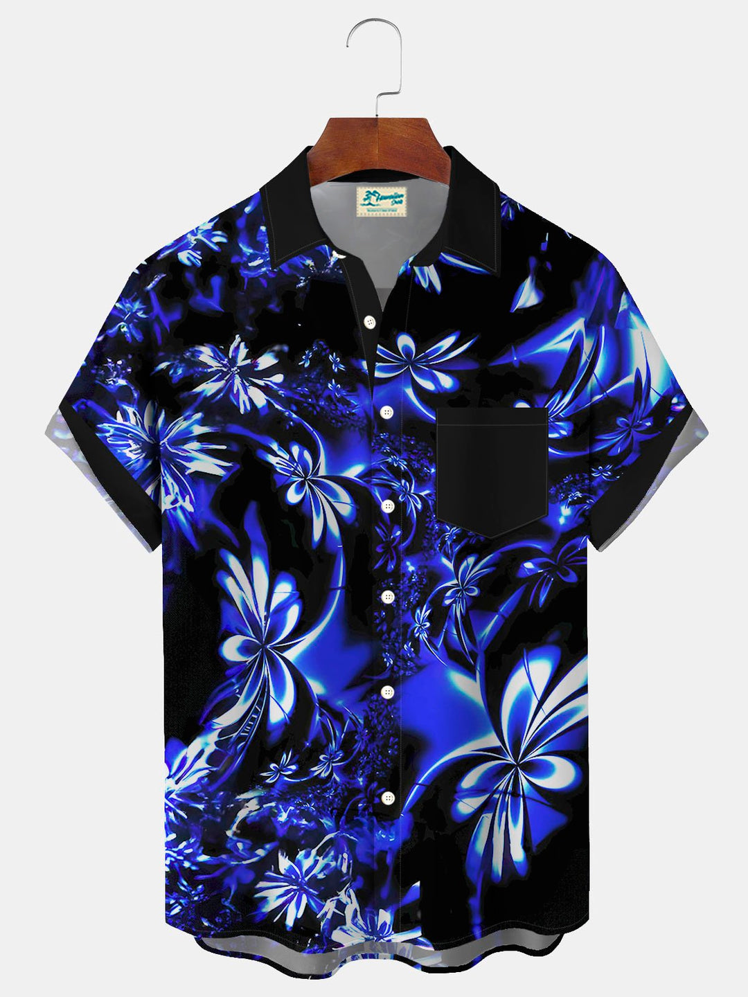 Alohadaddy Hawaiian Floral 3D Print Men&