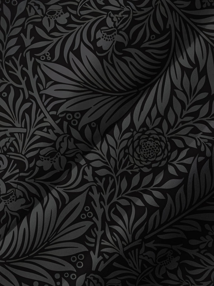Alohadaddy Hawaiian Dark Pattern Plant Leaves Button Cardigan Pocket Elastic Large Size Short Sleeve Shirt