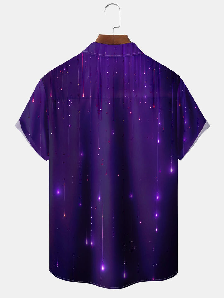 Alohadaddy® Casual Starry Pockets Moisture Wicking Large Size Stretch Men&