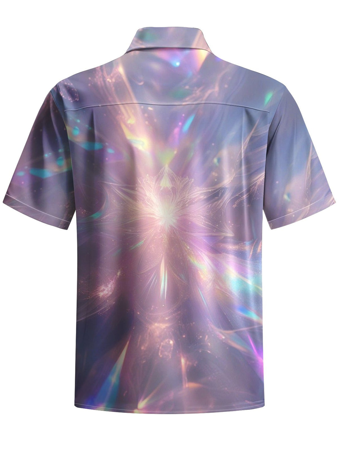 Alohadaddy® Casual Abstract Art Print Pocket Men&