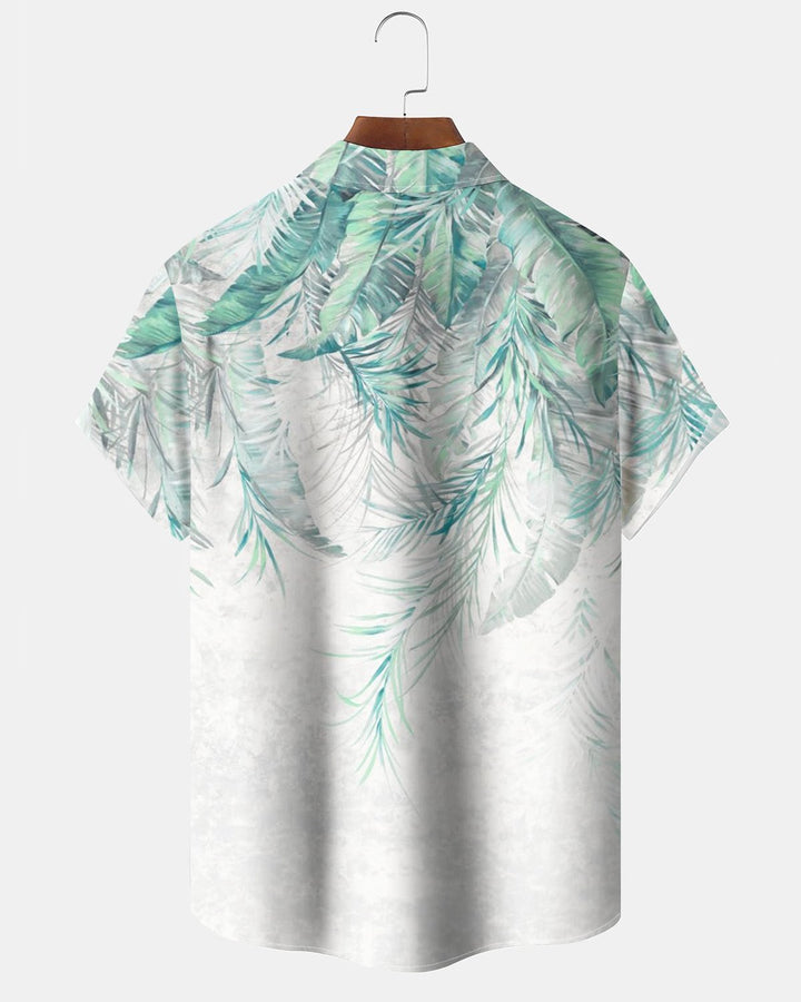 Alohadaddy® Vintage Palm Leaf Ombre Print Men&