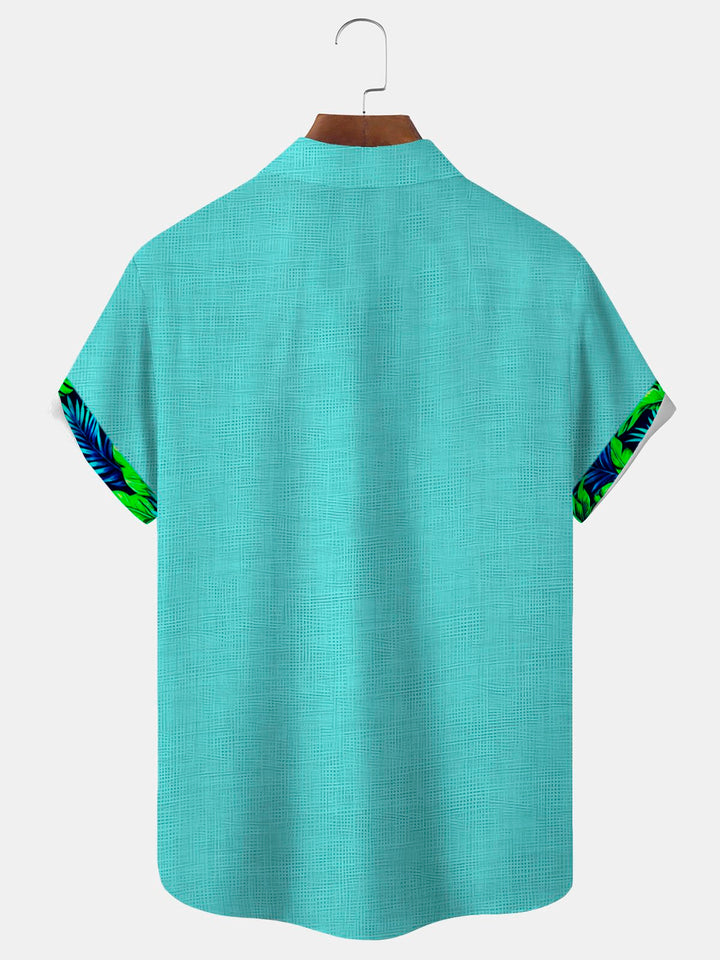 Alohadaddy® Hawaii Basic Textured Floral Print Men&