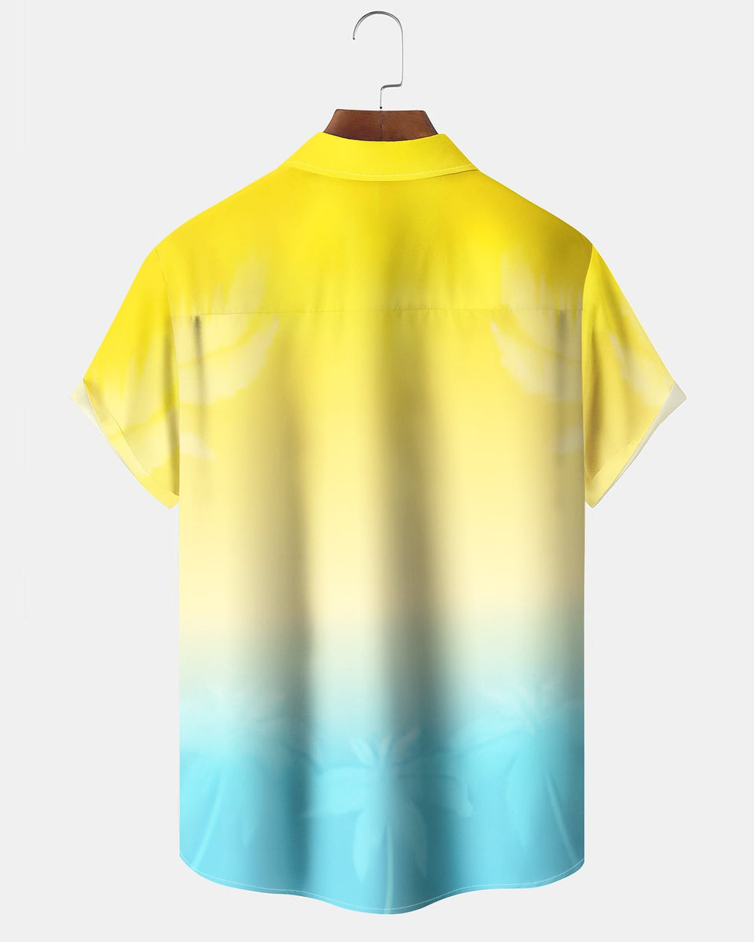 Alohadaddy® Casual Gradient Print Art Button Pocket Cardigan Men&