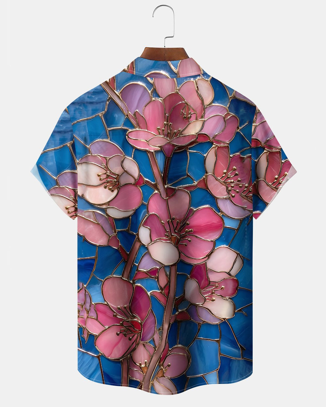 Alohadaddy® Vintage Floral Print Art Button Pocket Cardigan Men&