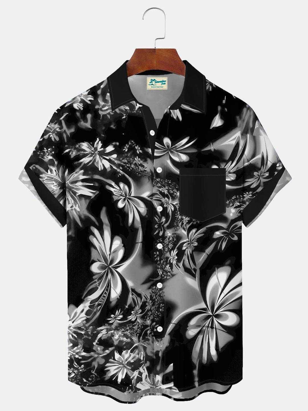 Alohadaddy Hawaiian Floral 3D Print Men&