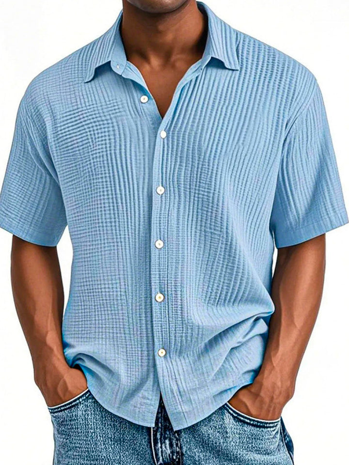 Alohadaddy® Basics Seersucker Pleated Men&