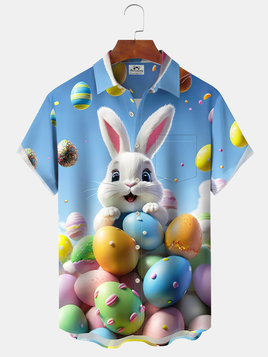Alohadaddy Easter Bunny Egg Holiday Shirt