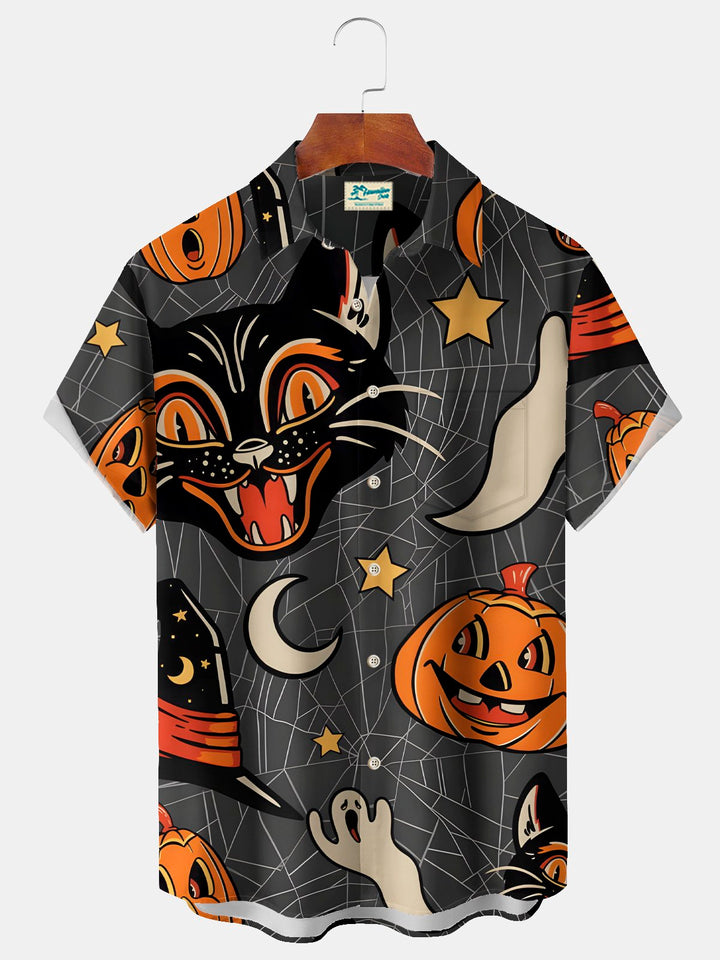 Alohadaddy Halloween Cartoon Print Men&