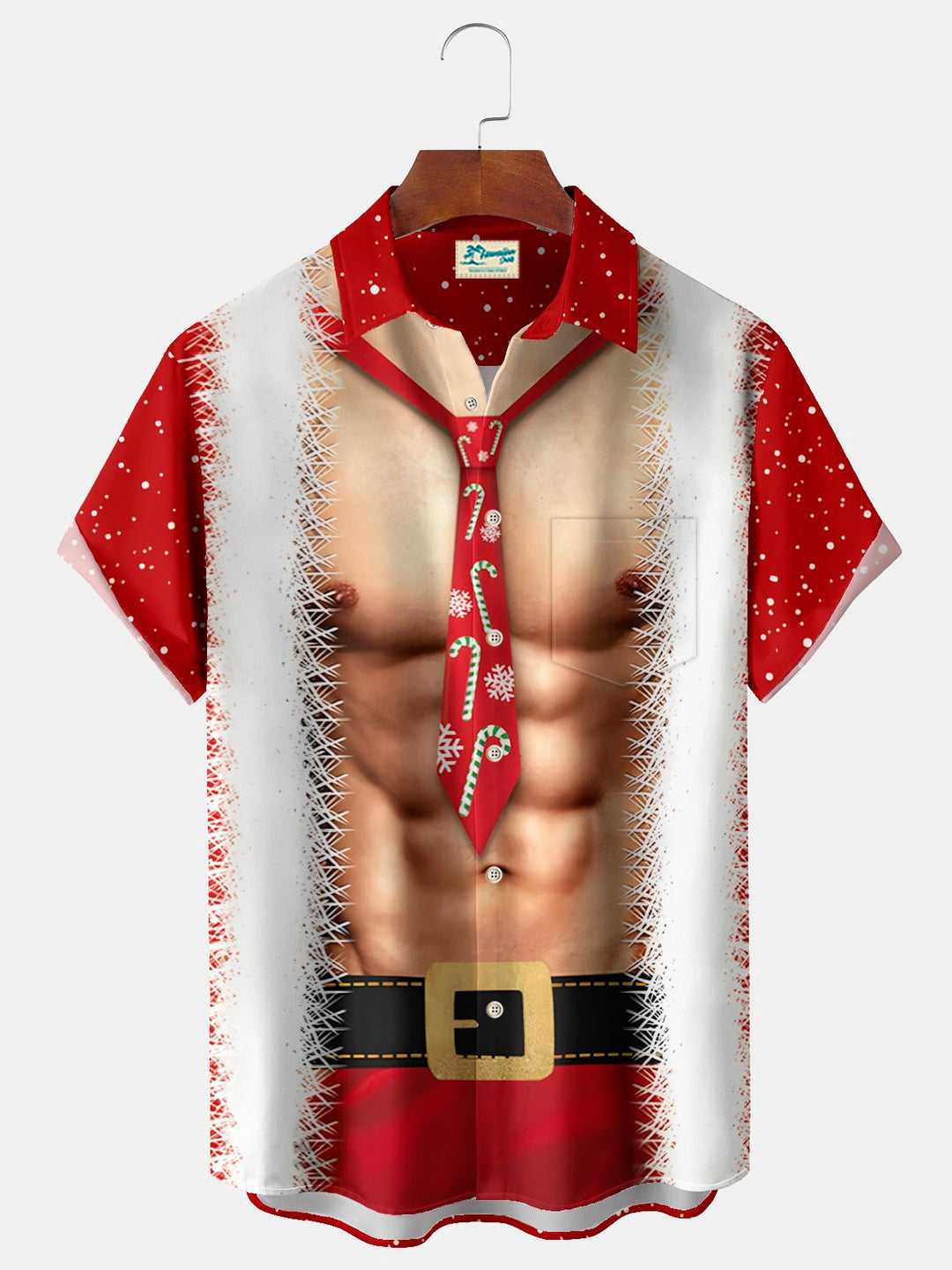 Alohadaddy Christmas Fun Cartoon Print Men&