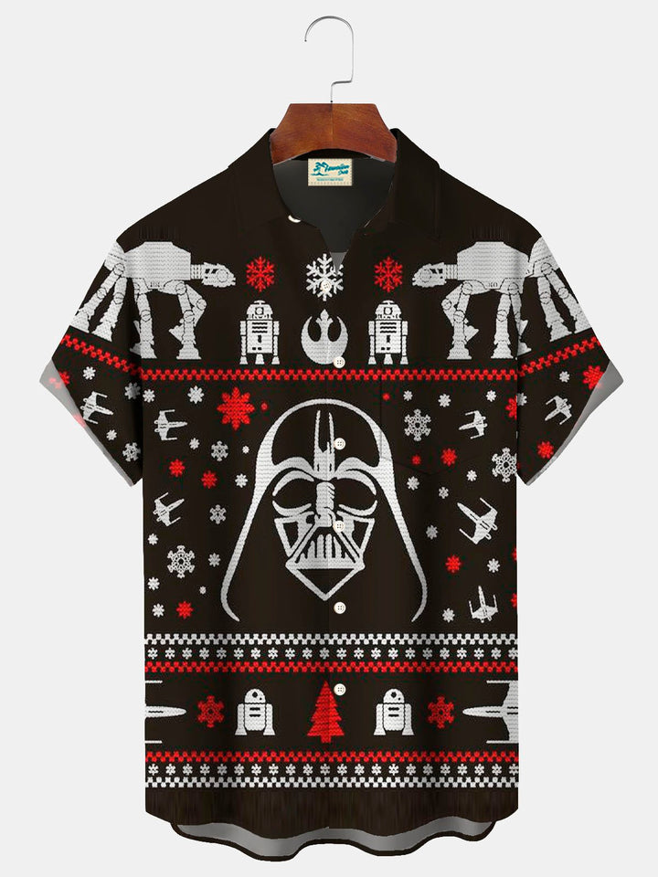 Alohadaddy Christmas Holiday Graphic War 3D Digital Print Men&