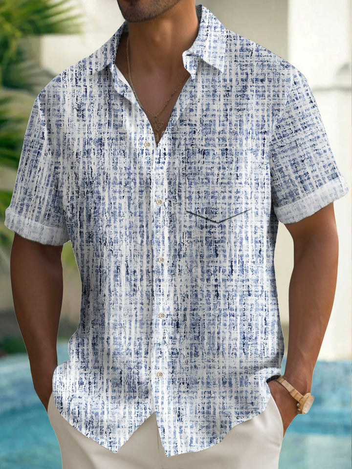 Alohadaddy® Vintage Abstract Texture Print Men&