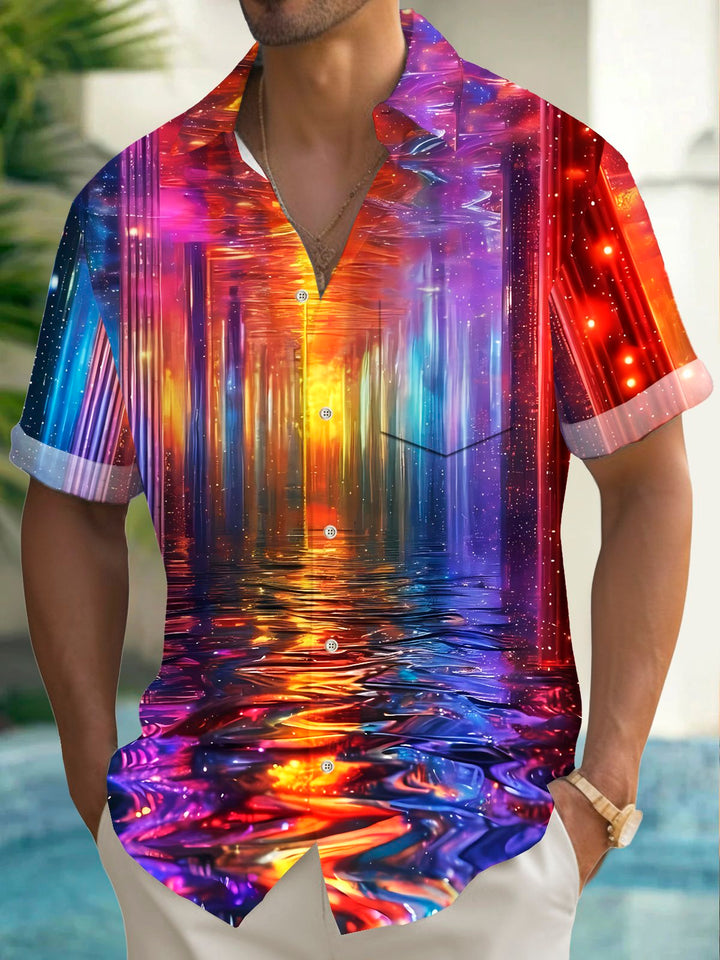 Alohadaddy® Vintage Abstract Art Print Men&
