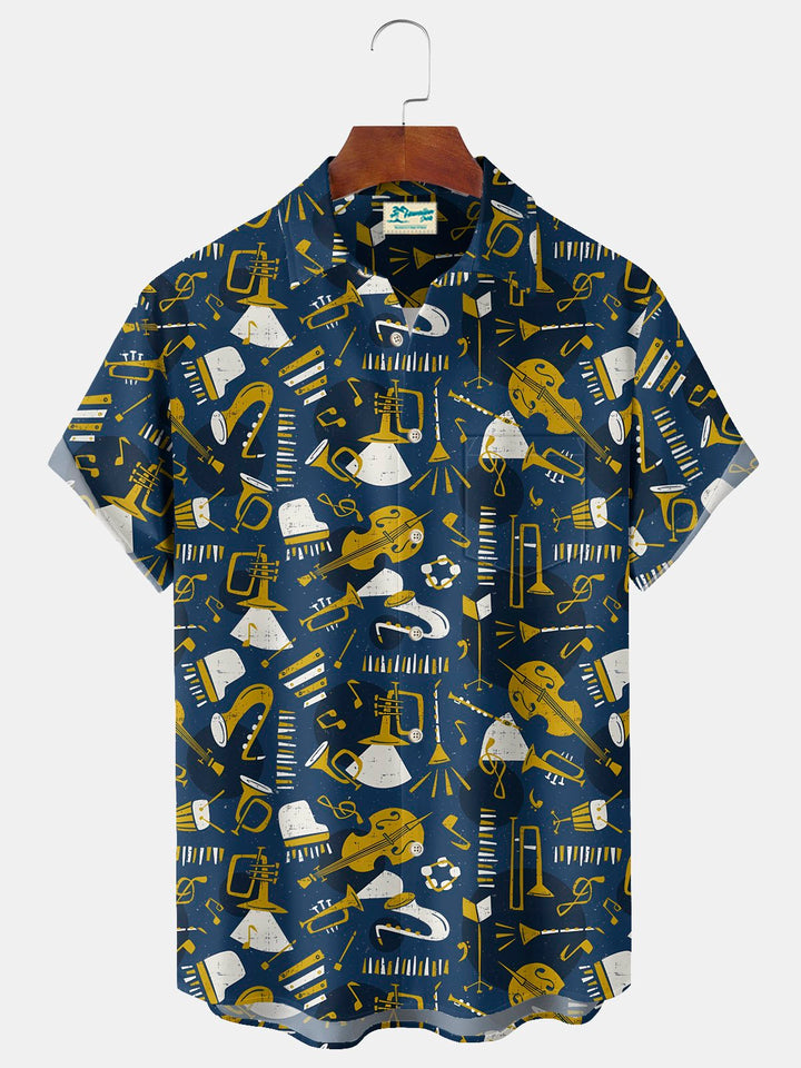 Alohadaddy® Vintage Jazz Art Print Men&