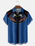 Alohadaddy® Men's Holiday American Eagle Retro Print Casual Shirt Button Down Short-Sleeve Big & Tall