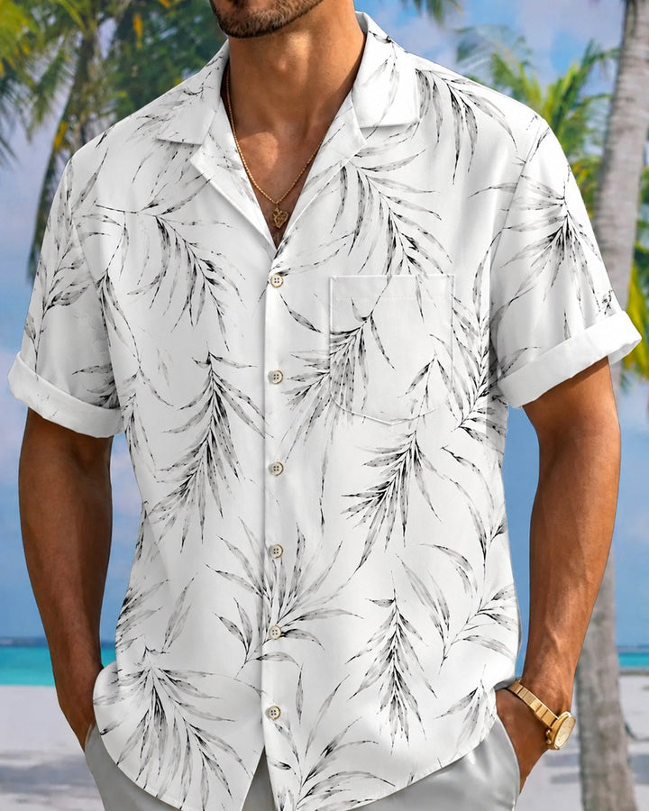 Alohadaddy® Casual Floral Print Men&