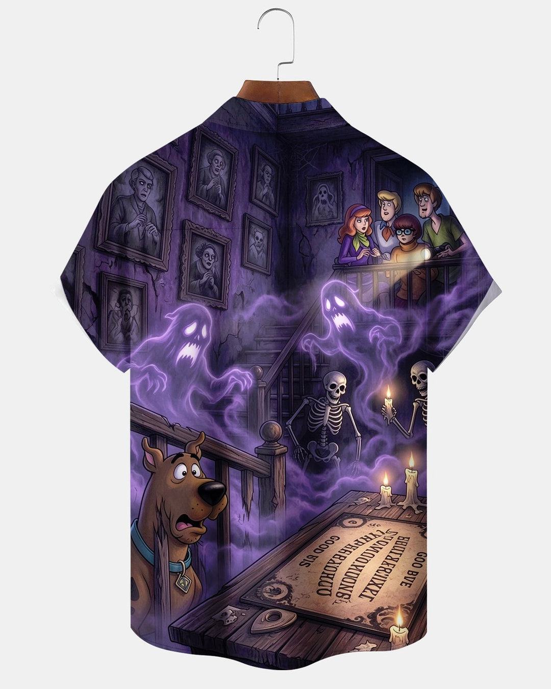 Alohadaddy® Retro Skull Castle Explorer Portrait Print Men&
