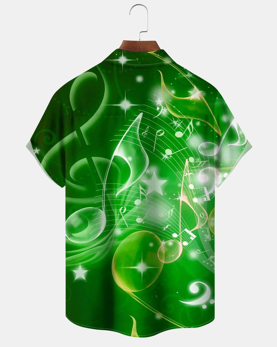 Alohadaddy® Casual Abstract Musical Note Print Men&