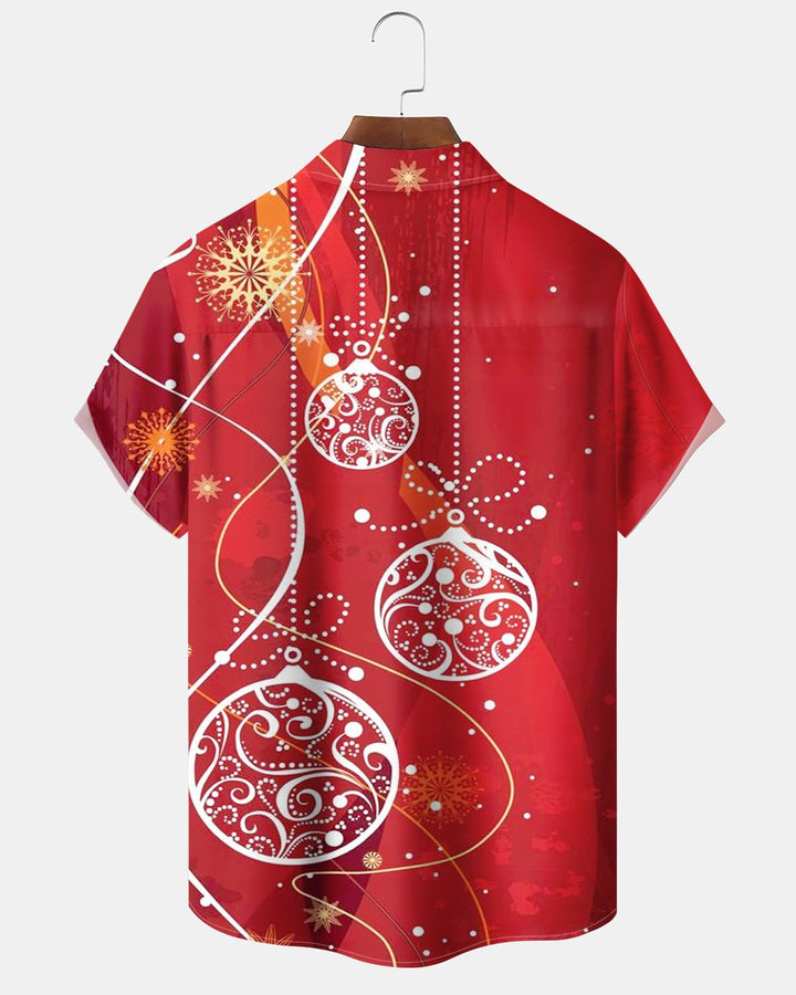 Alohadaddy® Holiday Christmas Lights Print Men&
