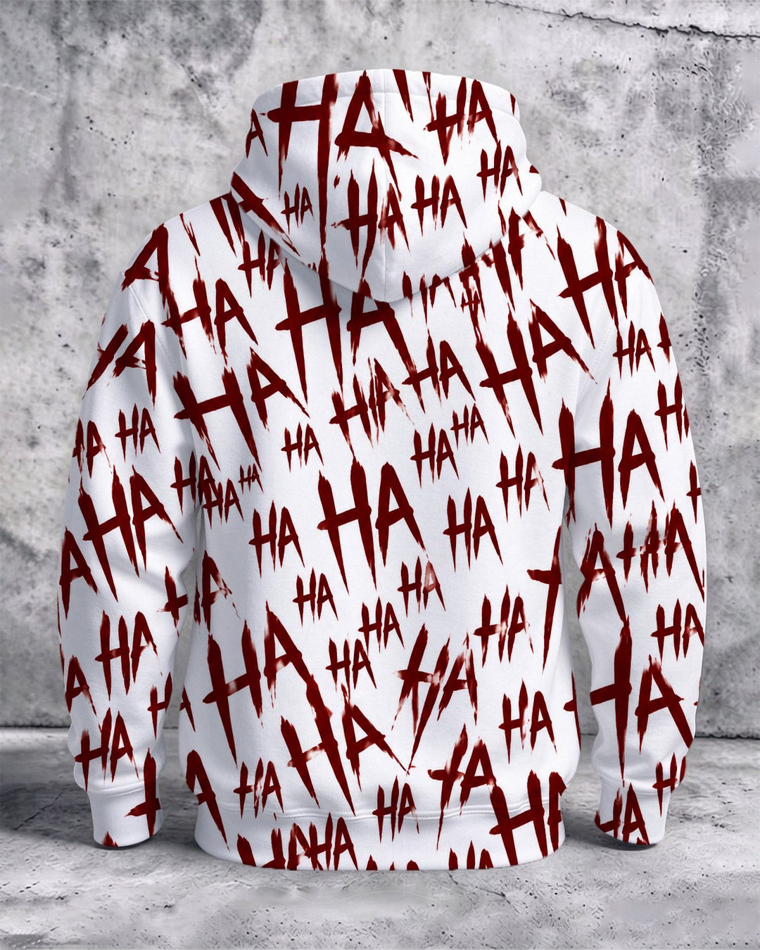 Alohadaddy® Casual Letter Bloodstain Fang Lips Print Men&
