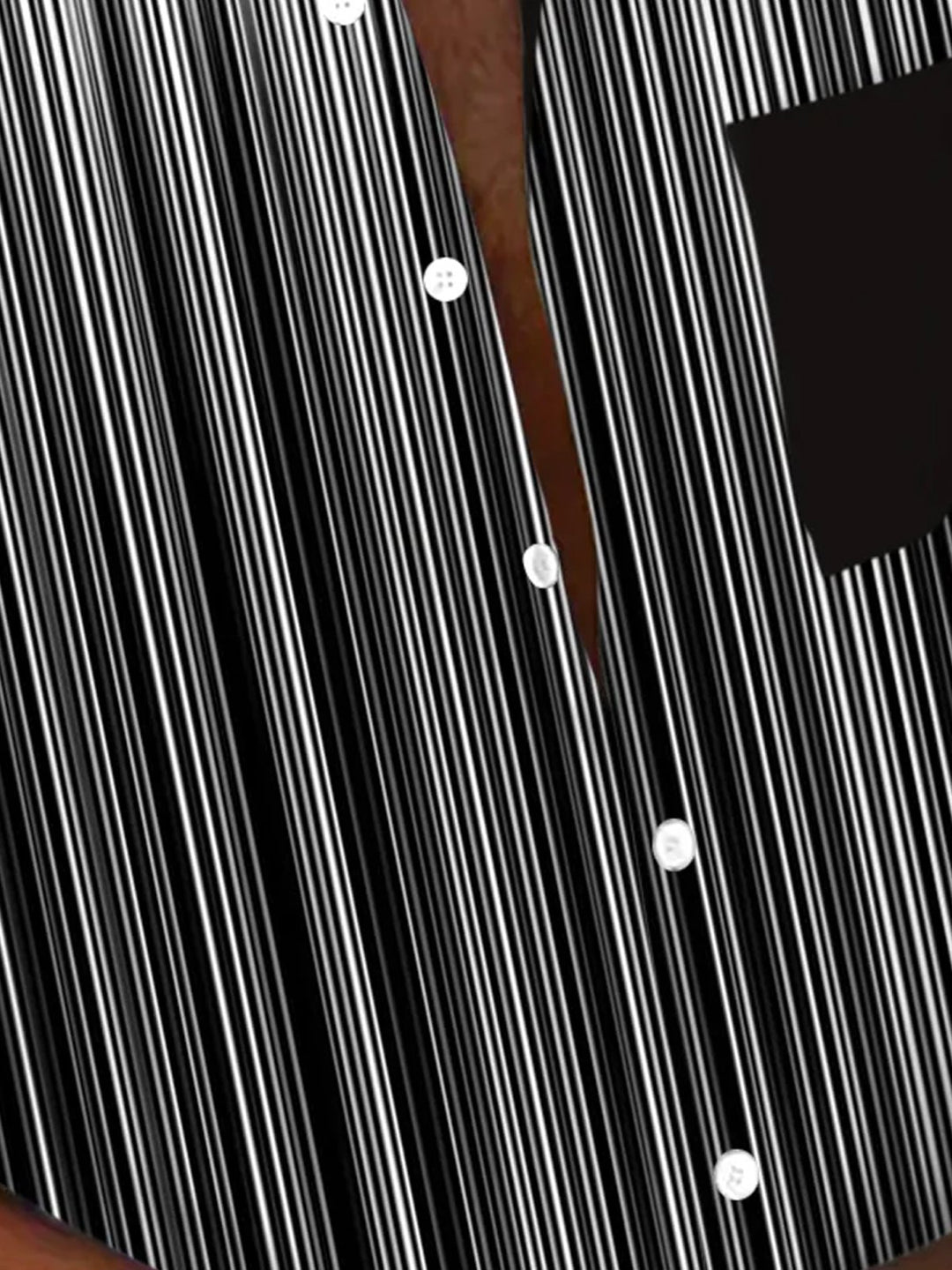 Alohadaddy Retro Striped Gradient Print Men&