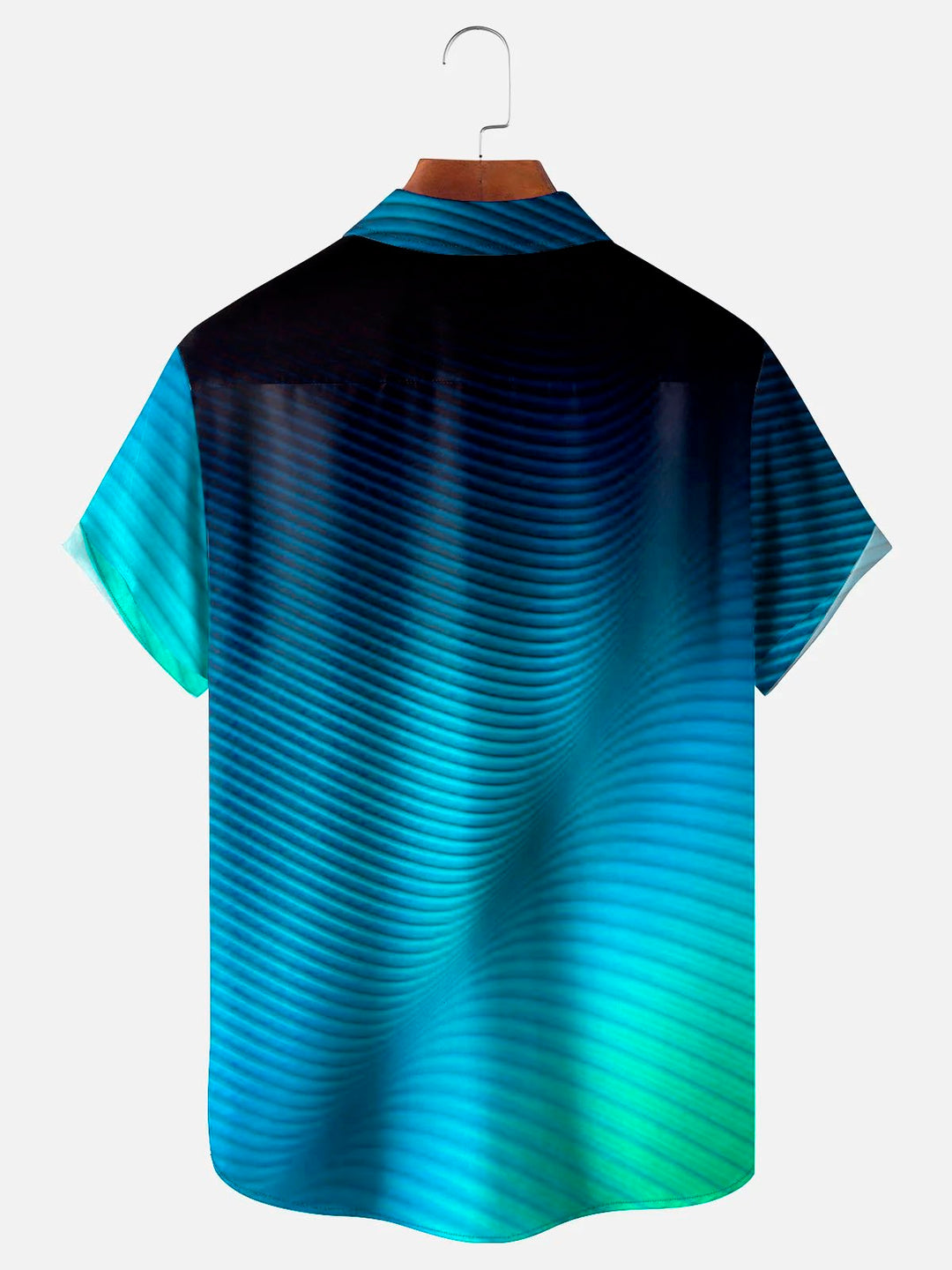 Alohadaddy Retro Gradient Geometric 3D Digital Print Men&