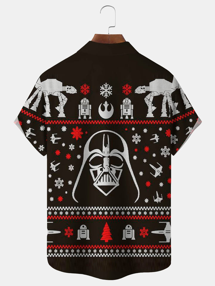 Alohadaddy Christmas Holiday Graphic War 3D Digital Print Men&