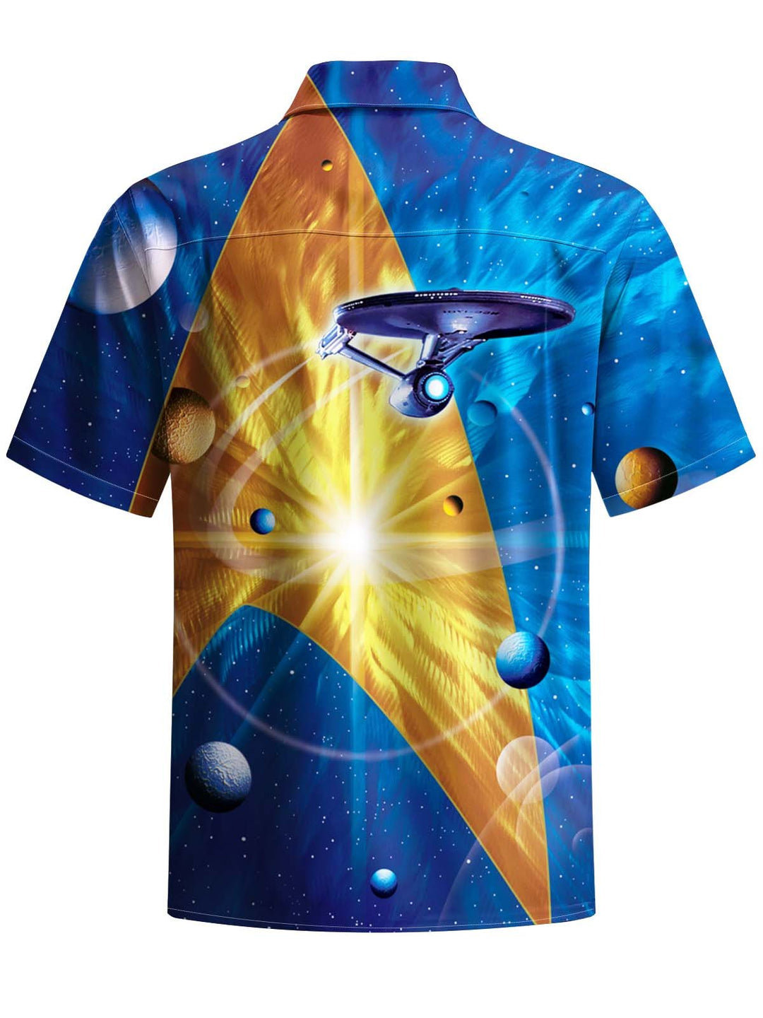 Alohadaddy® Casual Starry Sky Spaceship Print Art Pocket Elastic Men&