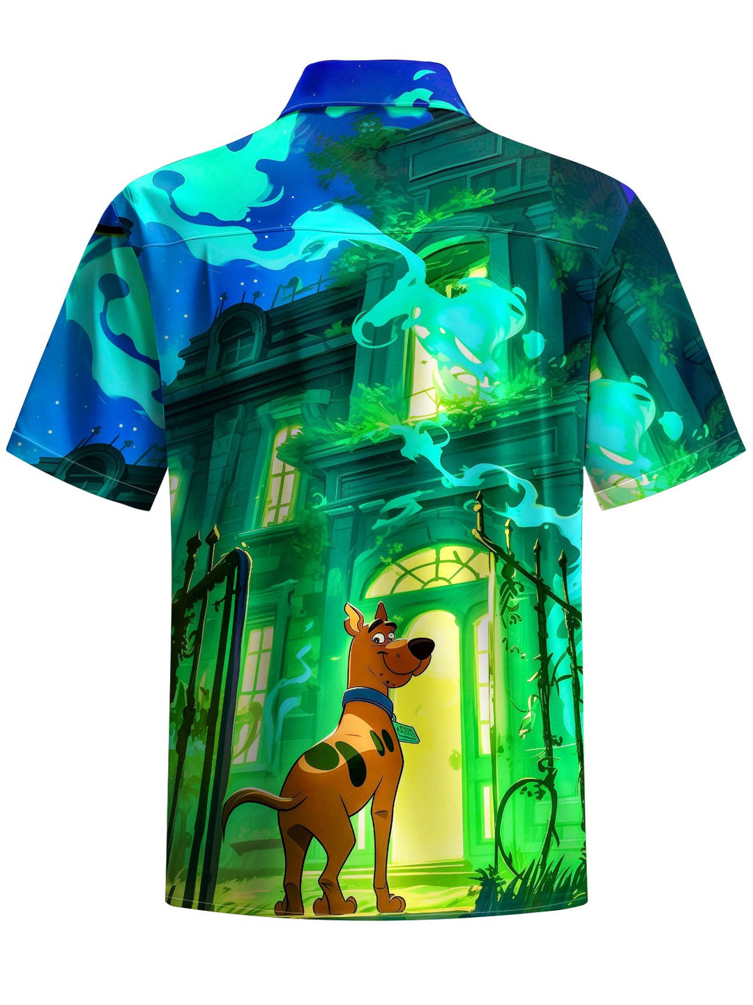 Alohadaddy® Halloween Scooby-Doo Printed Elastic Pocket Button Men&