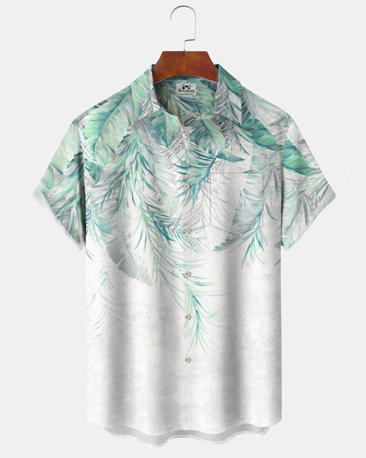 Alohadaddy® Vintage Palm Leaf Ombre Print Men&