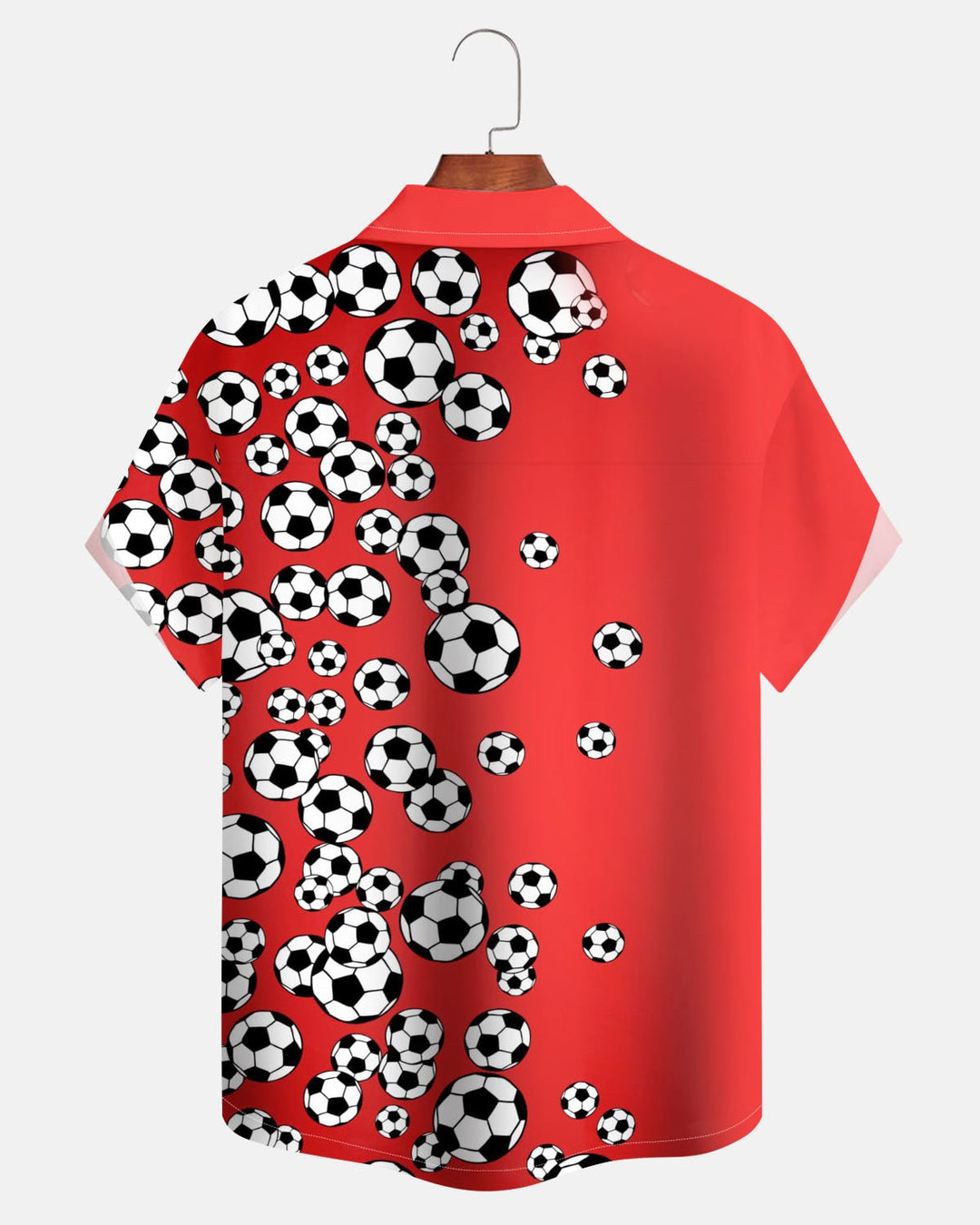 Alohadaddy® Casual Football Print Art Button-Down Cardigan Men&