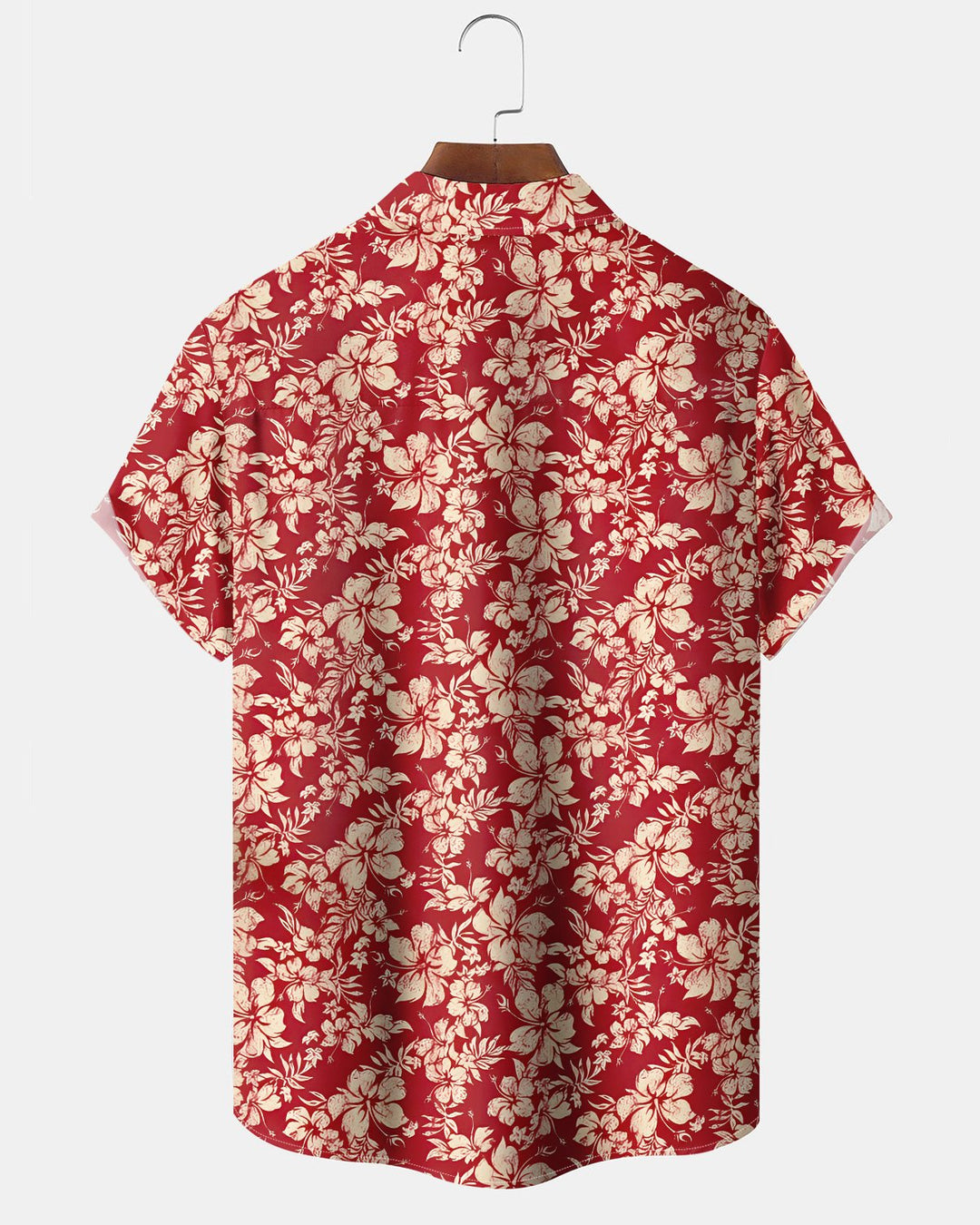Alohadaddy® Hawaiian Floral Print Art Button Pocket Cardigan Men&
